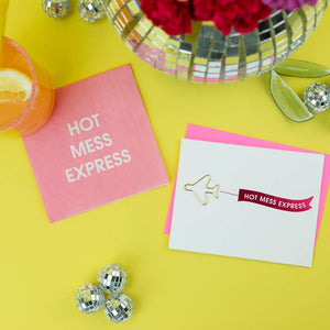 Hot Mess Express Cocktail Napkins