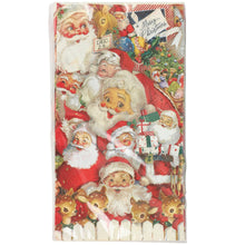 Load image into Gallery viewer, Retro Santa Guest Napkin