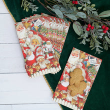 Load image into Gallery viewer, Retro Santa Guest Napkin