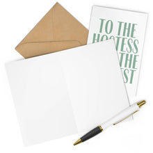 Load image into Gallery viewer, Hostess Thank You Card Hostess Gifts for Women Greeting Card