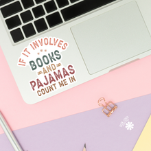 Load image into Gallery viewer, If It Involves Book Stickers / Bookish Merch for Book Lover
