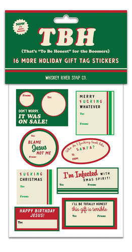TBH Holiday Gift Tags V2 | Funny Christmas Gift Tags