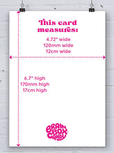 Load image into Gallery viewer, Tinsel Tits Greetings Card