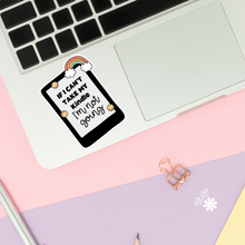Load image into Gallery viewer, If I Cant Take My Kindle Stickers / Bookish Merch Book Lover