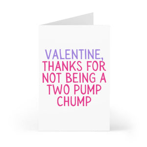 Two Pump Dirty Valentines Day Card