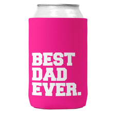 Load image into Gallery viewer, Best Dad Ever. Can Coozie/Cooler for 12oz Cans