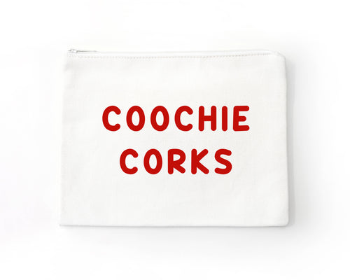 Period Coochie Corks Pouch Bag