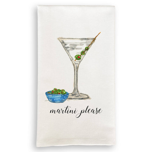 Martini Please Dish Towel