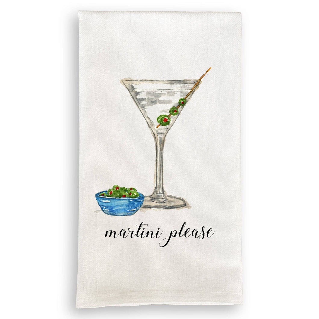 Martini Please Dish Towel
