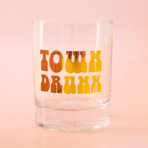 Town Drunk Tumbler | Gold