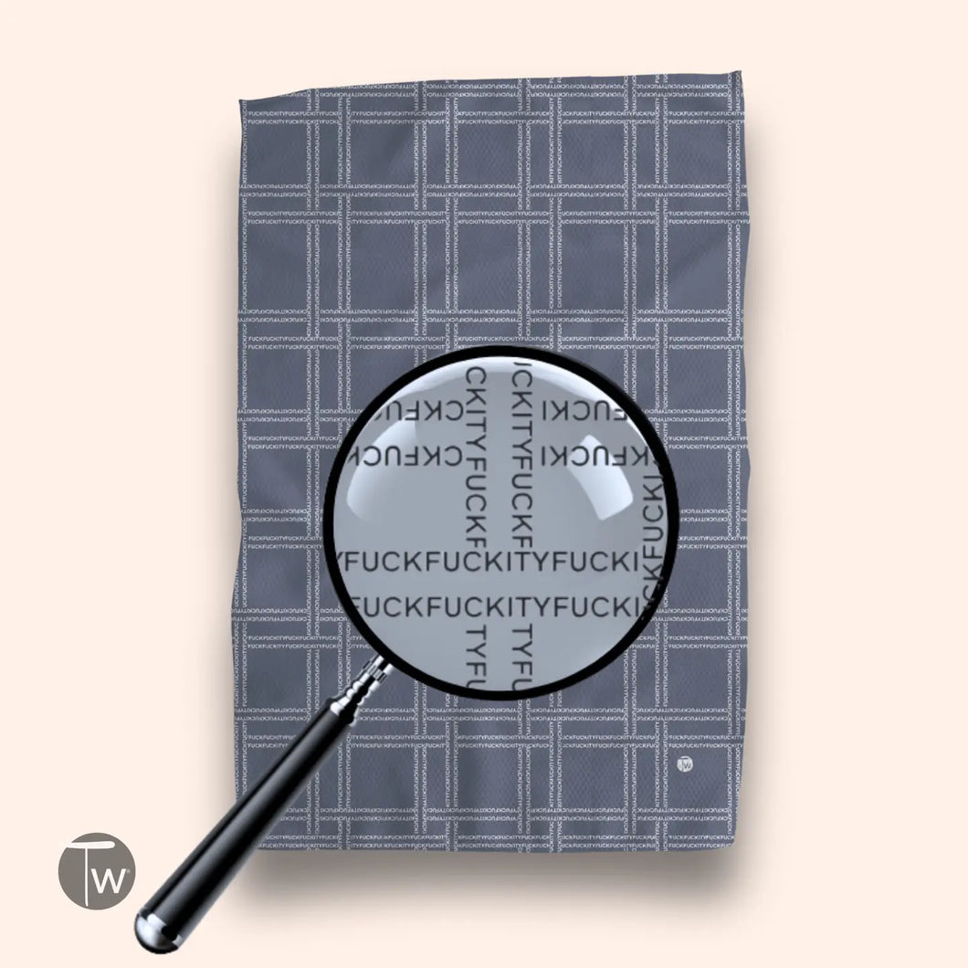 F-ity Plaid Illusion | Viral Kitchen Tea Towel