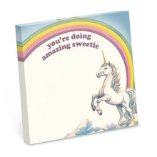 Load image into Gallery viewer, You're Doing Amazing - Funny Motivational Sticky Note Pad