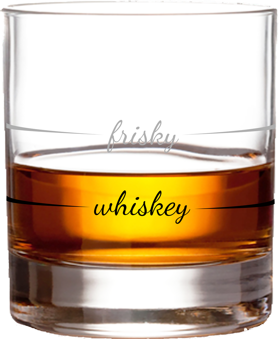 Frisky Whiskey Tumbler | Mens Gifts | Glassware | Bourbon