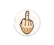 Load image into Gallery viewer, Middle Finger Car Coaster
