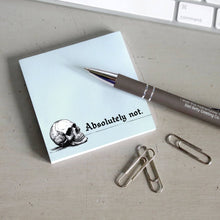 Load image into Gallery viewer, Absolutely Not - Funny Sarcastic Sticky Note Pad