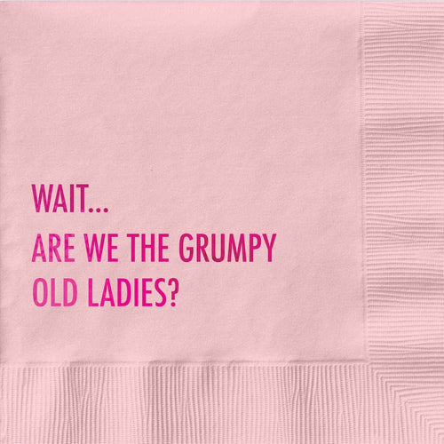 Old Ladies Cocktail Napkin