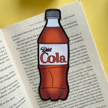 Load image into Gallery viewer, Diet Cola Bookmark - Soda Die Cut Bookmark