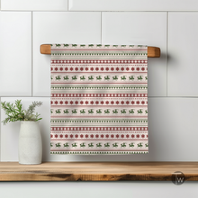 Load image into Gallery viewer, Holiday Sweater | Funny Trending Christmas Kitchen Tea Towel (Look Closely)(** Please Note: 10 Day Shipping Delay)