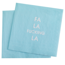 Load image into Gallery viewer, Fa La Fucking La - Holiday Cocktail Napkins