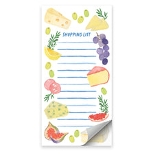 Load image into Gallery viewer, Cheese Board Notepad | Cheese Board Market Pad | 4"x8"