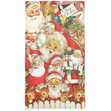 Load image into Gallery viewer, Retro Santa Guest Napkin