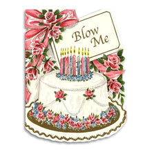 Load image into Gallery viewer, Blow Me - Funny Naughty Birthday Card