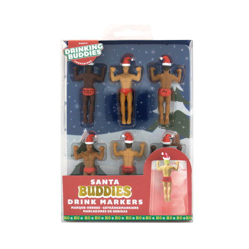 Santa Drinking Buddies