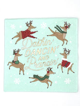 Load image into Gallery viewer, Funny Christmas Cocktail Napkins | Prancin Gold Foil - 20ct