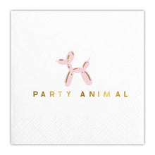 Load image into Gallery viewer, Party Animal Foil Beverage Napkins