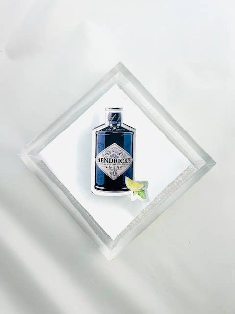 Acrylic Napkin Weight - Gin Cocktail