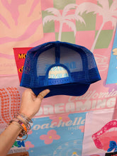 Load image into Gallery viewer, Drink Margs- Blue Trucker Hat