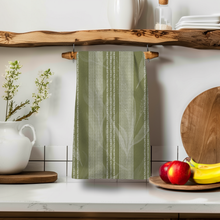 Load image into Gallery viewer, &quot;Fuck This Shit foliage illusion kitchen tea towel&quot;

&quot;Humorous waffle weave dish towel with bold text&quot;

&quot;Novelty microfiber tea towel for kitchen decor&quot;