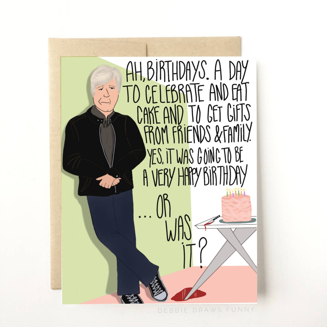 Keith Morrison Dateline Parody Funny Birthday Card