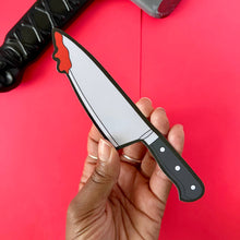 Load image into Gallery viewer, Kitchen Knife Die Cut Bookmark