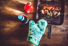 Load image into Gallery viewer, I Sprinkle Fuck In Every Sentence Like Its Parsley Oven Mitt