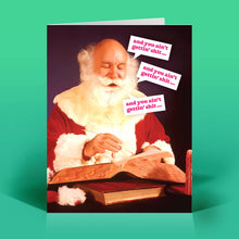 Load image into Gallery viewer, Funny Christmas Card – AIN'T GETTIN' SH*T