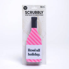 Load image into Gallery viewer, Holiday Scrubbly™ Sponge - Rosé all Holiday