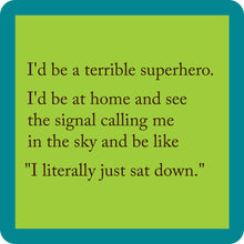 Load image into Gallery viewer, COASTER Superhero | Funny Party Gift | Home Bar Decor