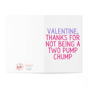 Two Pump Dirty Valentines Day Card