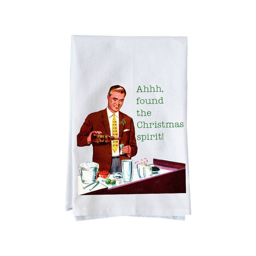 Found The Christmas Spirit Towel