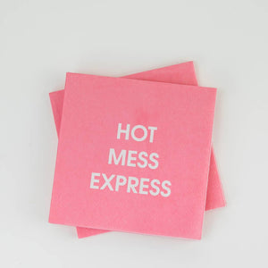 Hot Mess Express Cocktail Napkins