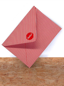 Tinsel Tits Greetings Card