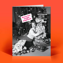 Load image into Gallery viewer, Funny Holiday Card – BOUGHT HAPPINESS