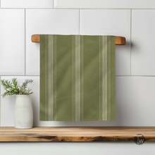 Load image into Gallery viewer, Pardon My French Stripe Fall Illusion | Viral Tea Towel ( Please Note: Item Has A Delayed Ship Time Of 5 Days)