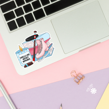Load image into Gallery viewer, Smells Like Hockey Romance Stickers / Bookish Stickers
