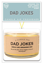 Load image into Gallery viewer, Dad Jokes Air Freshener | Funny Car Air Freshener