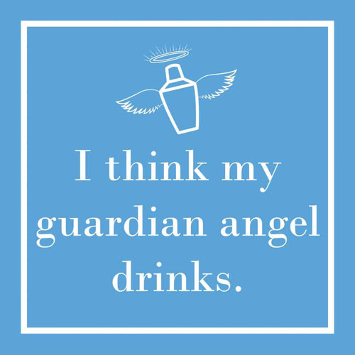 My Guardian Angel Beverage Napkin