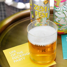 Load image into Gallery viewer, Life of the Fucking Party Colorful Cocktail Napkins