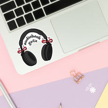 Load image into Gallery viewer, Audiobook Girlie Stickers / Bookish Stickers / Book Lover