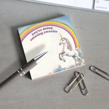 Load image into Gallery viewer, You're Doing Amazing - Funny Motivational Sticky Note Pad